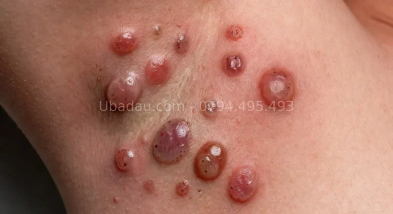Ca bệnh: Nhiều u bã đậu ở nách nhiễm trùng – Xử lý như thế nào?