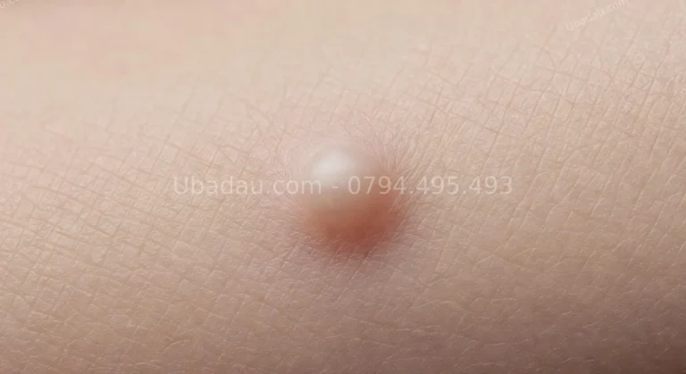 Nên làm gì khi mới phát hiện bị u bã đậu?