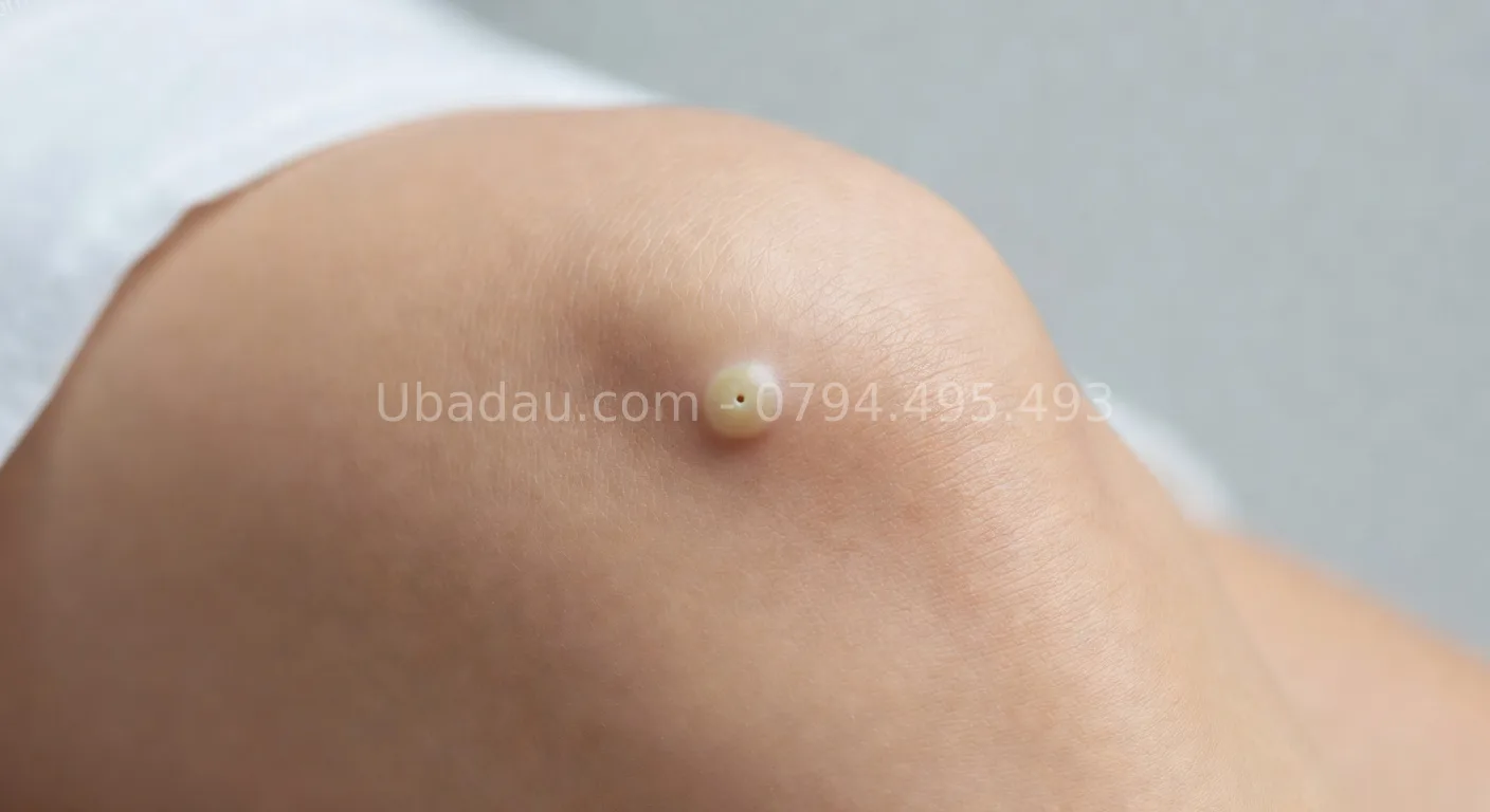 u bã đậu ở đầu gối