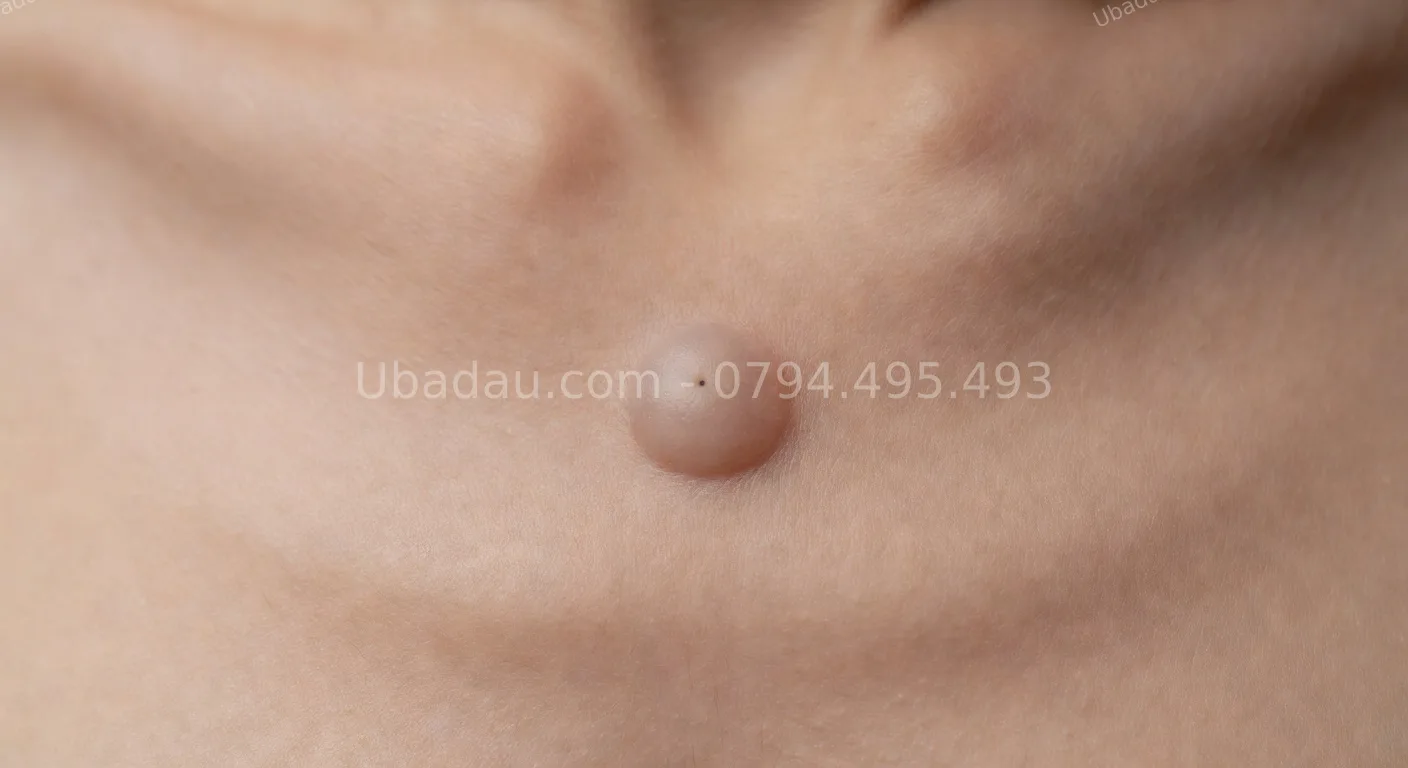 u bã đậu ở ngực u bã đậu ở ngực