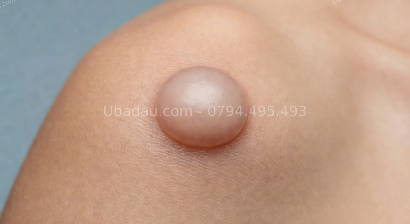 u bã đậu ở vai u bã đậu ở vai