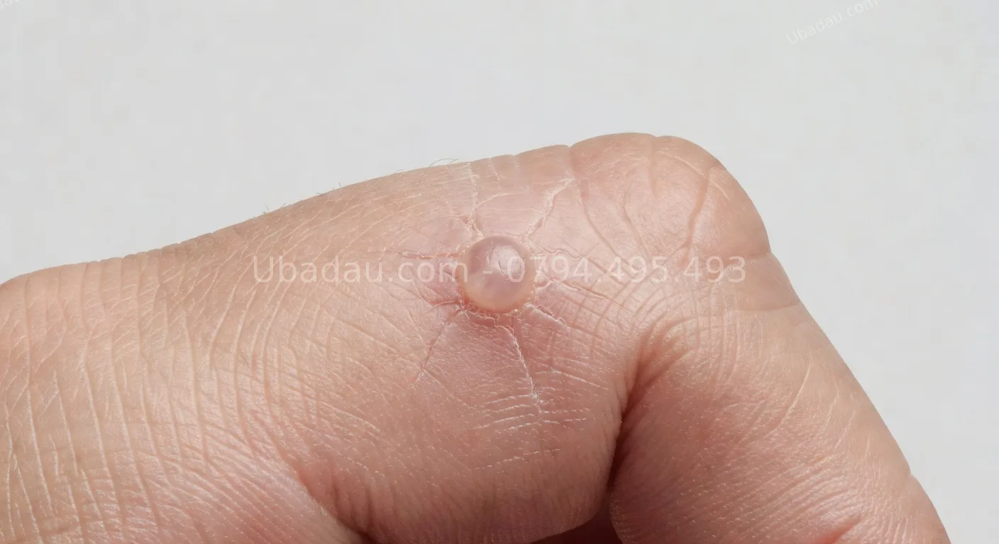 u bã đậu tái phát sau mổ