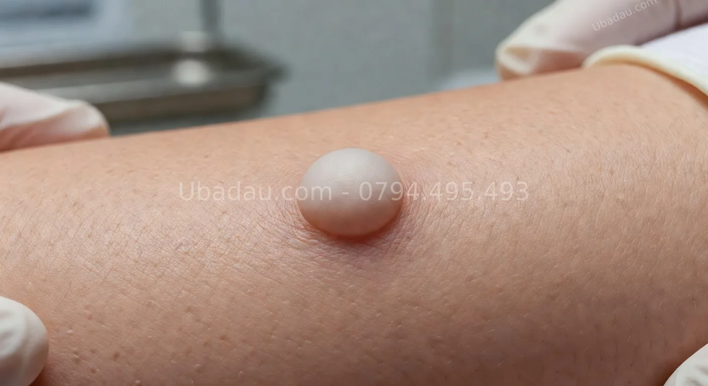 u bã đậu có tự khỏi không