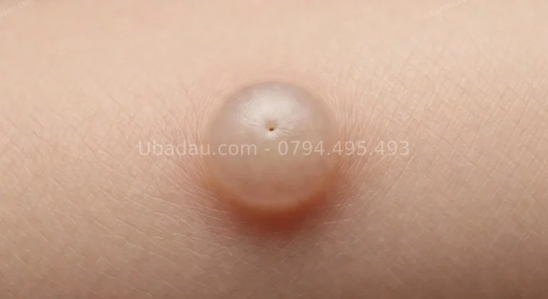U bã đậu uống thuốc có hết không?