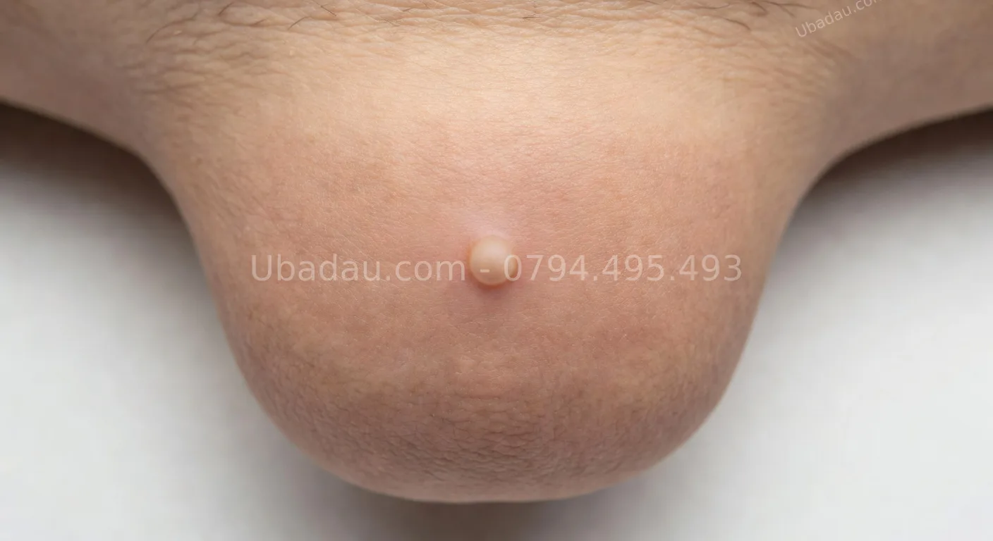 u bã đậu vùng bìu