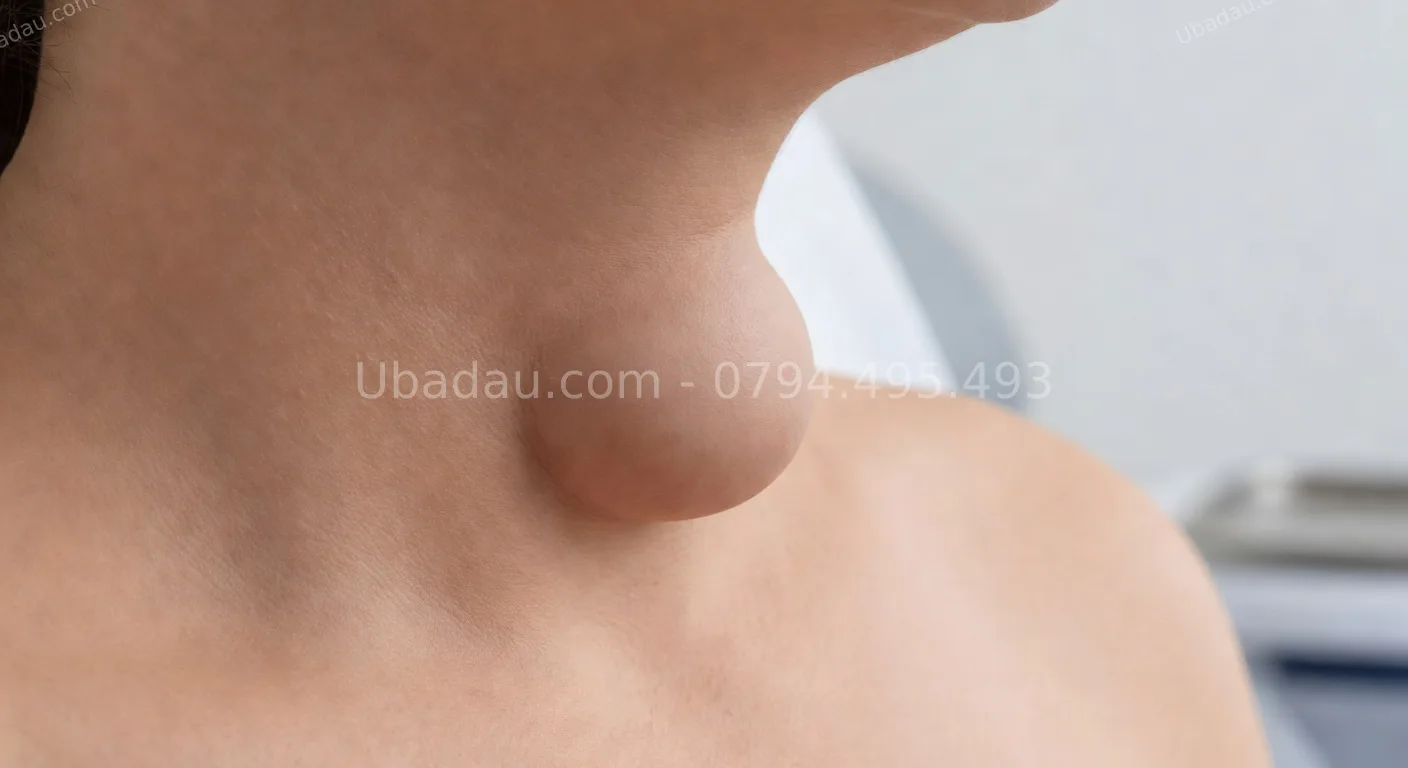 u mỡ ở cổ u mỡ ở cổ