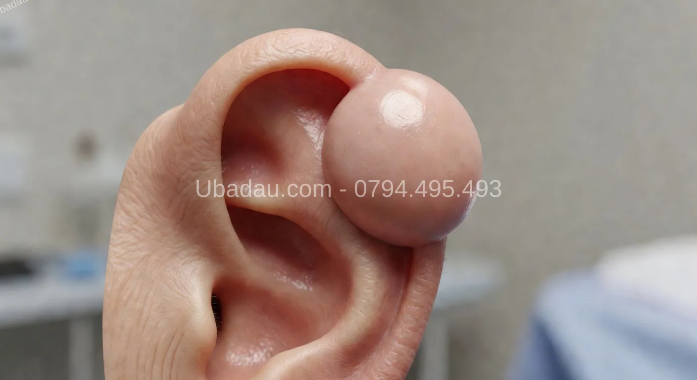điều trị u sụn vành tai