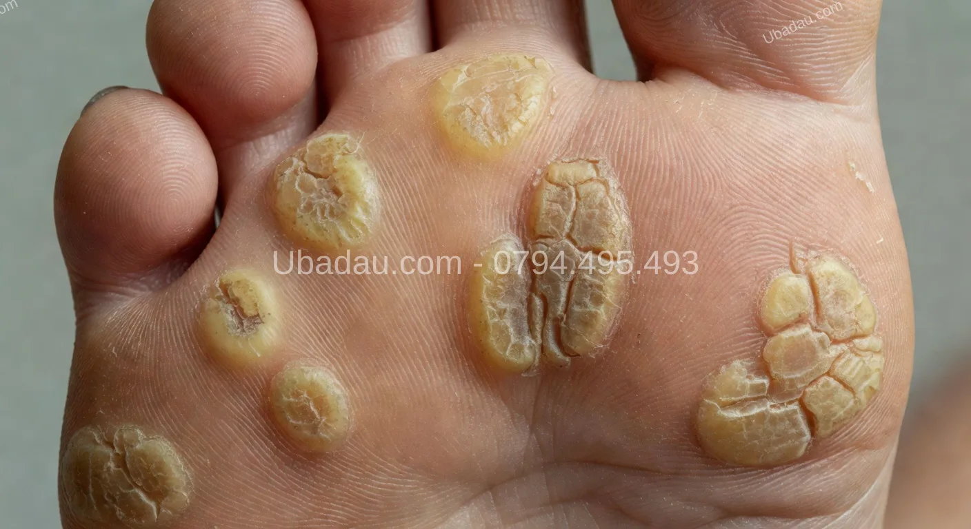nốt chai mắt cá chân là gì