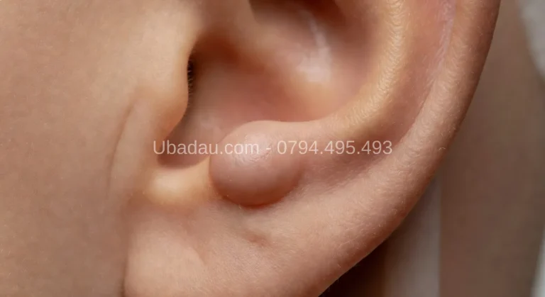 Triệu chứng u sụn vành tai – Phân biệt với u bã đậu tai
